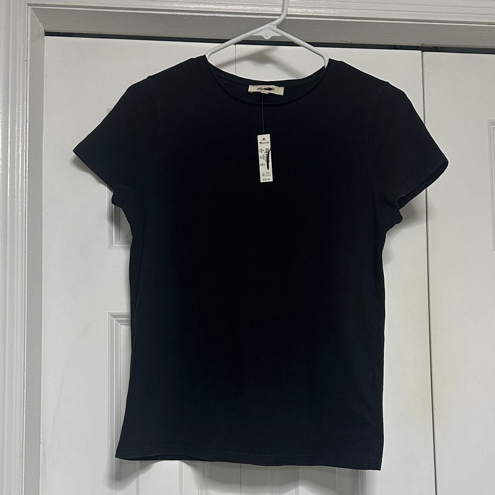 Madewell Black Short Sleeve Tee